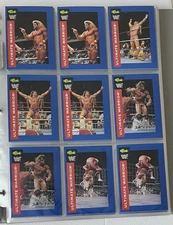 1991 WWF Classic - Huge Lot of *176* Cards (107 Different) WWE Warrior Savage ++