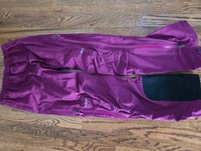 Womens Rab rain or snow pants, small, 3/4 zip...