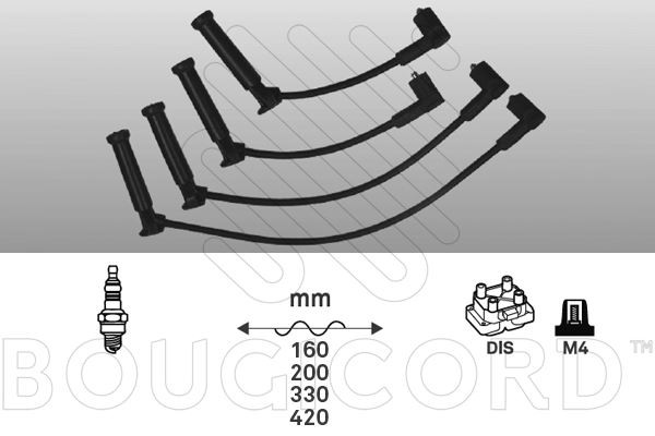 Faisceau d'allumage anti ratés moteur pour Ford Focus 1.4 et 1.6