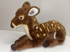 FAO Schwarz Fawn 18" Plush Stuffed Animal Deer Realistic Soft Child  s Fawn