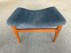 Vintage Finn Juhl Teak Stool