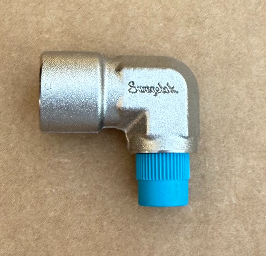 Swagelok 3/8" X 1/4" Stainless Steel Reducing Street Elbow SS-6_RSE-4 New