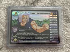 DBZ Dragon Ball Z FOIL Trunks, The Weaponsmaster 3 CCG Limited Bojack Subset MP