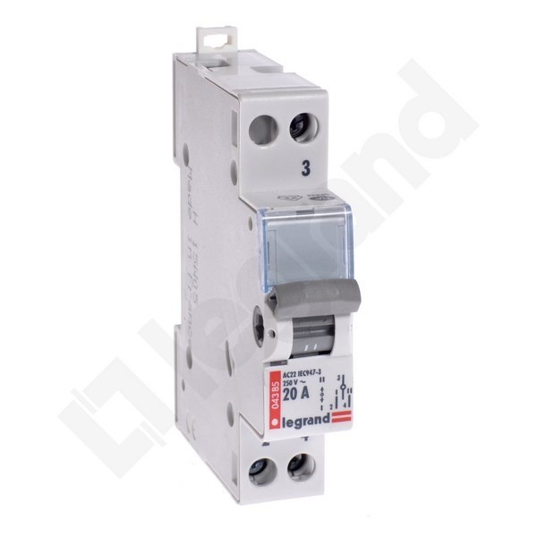 FR321 ISOLATION SWITCH 32A 1P 1M 1-0-2 250V AC FR300 412902
