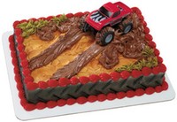 Monster Truck Cake Kit Topper Cake Decorating Kit Party Favor Toys Monster Truck Cake Kit Topper Cake Decorating Kit Party Favor Toys