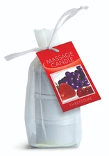 Candle 3 Pack Edible Cherry, Grape, Strawberry Massage Candle, New