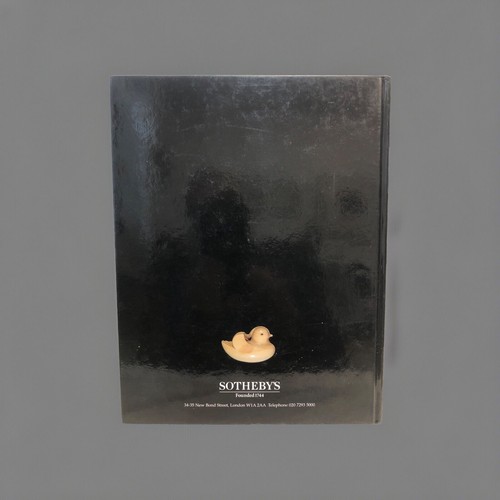 SOTHEBY’S London NETSUKE Bushell Collection Auction Catalog 1999 - Imagen 2 de 5