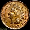 1902 INDIAN HEAD CENT (BN) SHARPLY STRUCK GEM (IH944)