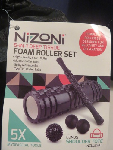 Nizoni 5 in 1 Deep Tissue Foam Roller Set - Bild 2 von 6