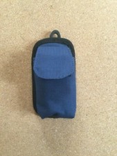 Blue Canvas Flip Cell PhoneAccessories Case adjustable strapcarry handleclip