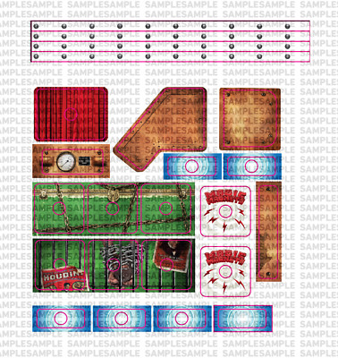 Houdini Pinball Target Decal Set
