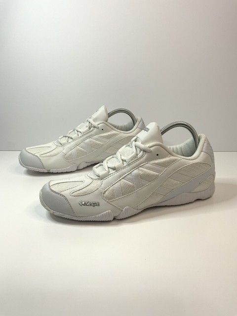 white cheer sneakers