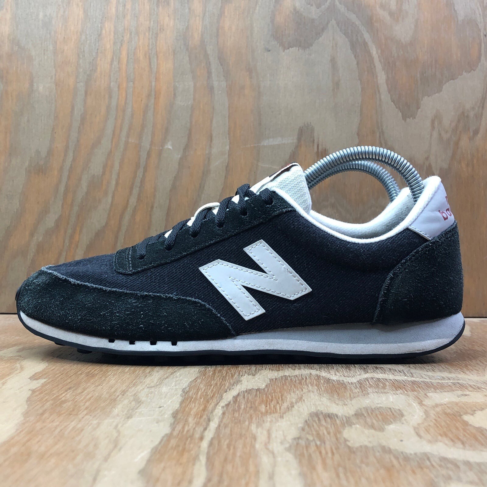 New Balance Women's 410 Classic Black Suede Waffle Sneakers - Size 9.5 |  eBay