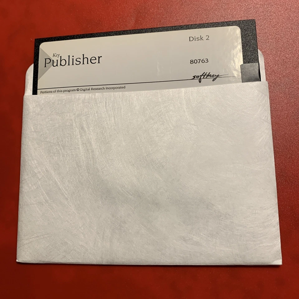 Vintage Key Publisher Softkey Set of Floppy Disk Desktop Publishing 45104-44053 - Image 3 of 4