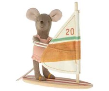 Maileg Little Sister Surfer Mouse Free Shipping