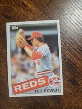 1985 TOPPS Baseball Card # 342 *** TED POWER *** Cincinnati Reds
