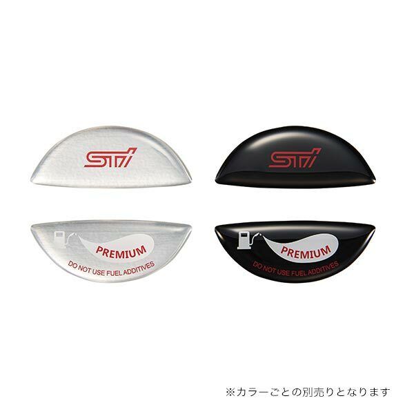 STI Fuel Cap Ornament High Octane Black STSG18100640 Subaru Genuine Accessories