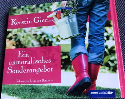 Kerstin Gier ein unmoralisches Sonderangebot gelesen von Irina v. Bentheim 4 CD´