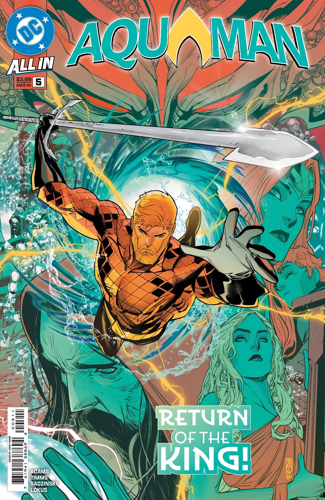 Aquaman #5 (2025) (New) Choice of Covers