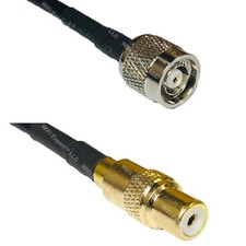 LMR240UF RP-TNC MALE to RCA FEMALE Coax RF Cable USA-Ship Lot