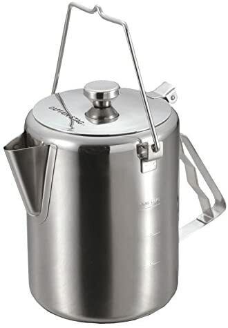CAPTAIN STAG UH-4208 Stainless Steel Max 50% OFF Fashion Kettle Camping 1.9L Outdoor