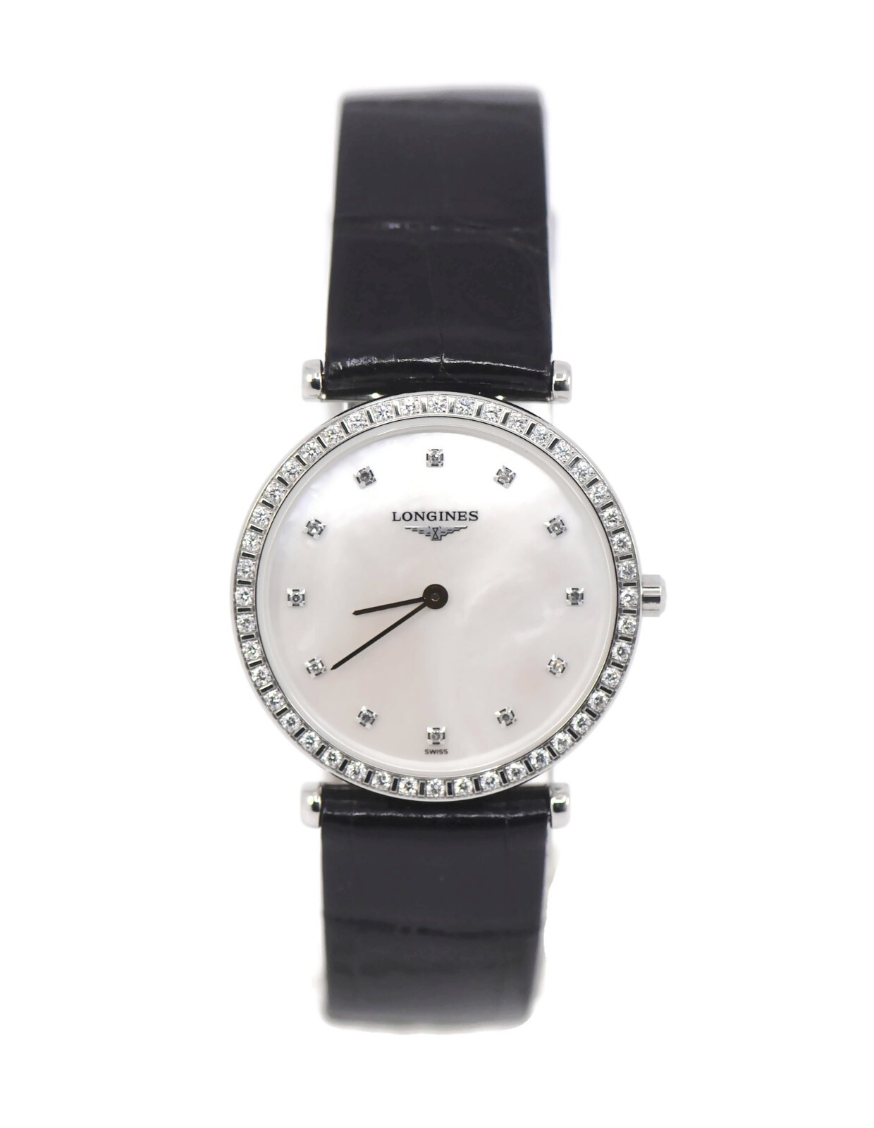 Longines Classique Diamond Stainless Steel Ladies Watch L4.523.0.87.2