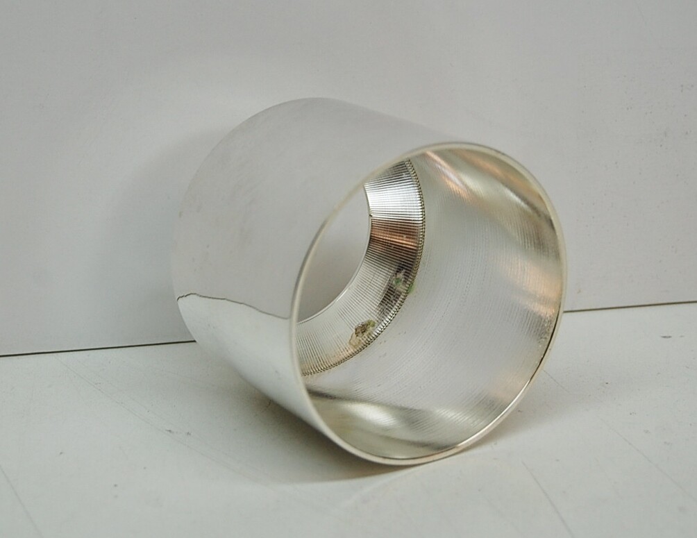 SILVER PLATED 3" SMOOTH PASCHAL CANDLE FOLLOWER TOPPER BURNER CHASER