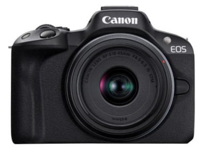 Canon EOS R50 4K Video Mirrorless Camera with RF-S 18-45mm f/4.5-6.3 IS STM Lens