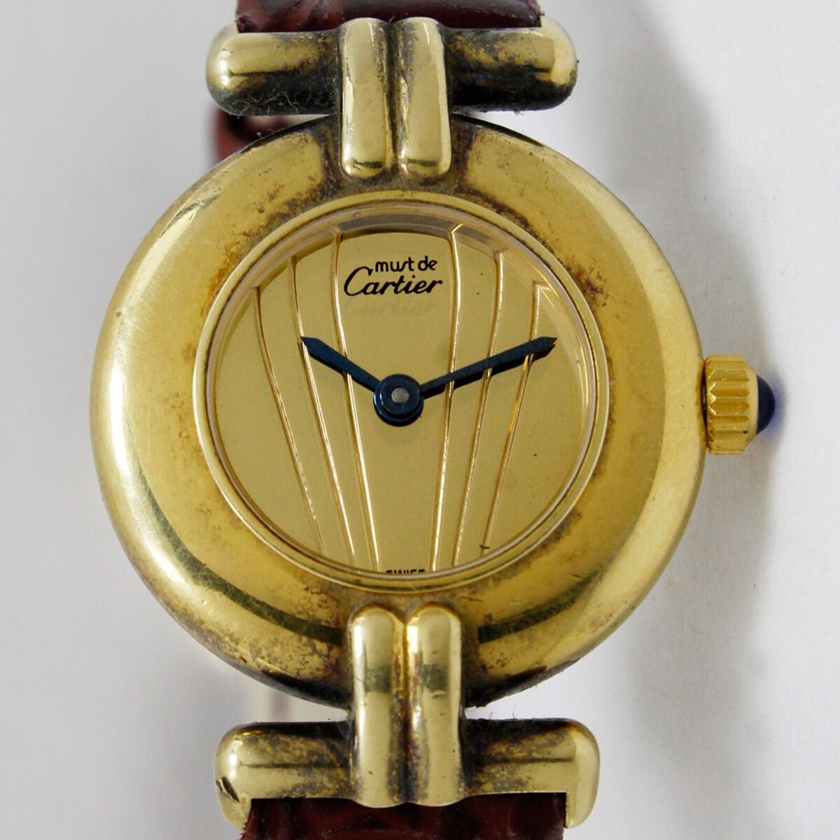 Cartier Must de Colisèe Quartz Ref. 590002 Gold Plated Cartier Must de Colisèe Quartz Ref. 590002 Gold Plated