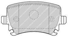 Kit Pastiglie Freni POSTERIORI Ferodo AUDI TT '06-'10 2.0 TFSI 147 KW 200 CV