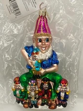 Vintage NEW Christopher RADKO 2000 ELFIN EXPRESS Ornament 00-033-0 Nutcrackers
