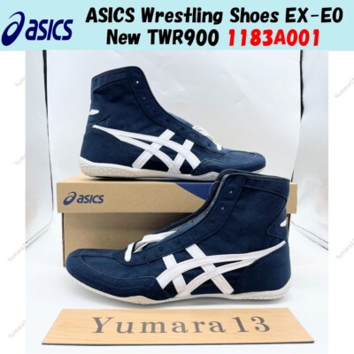 ASICS Wrestling Shoes EX-EO New TWR900 1083A001 Navy White Navy