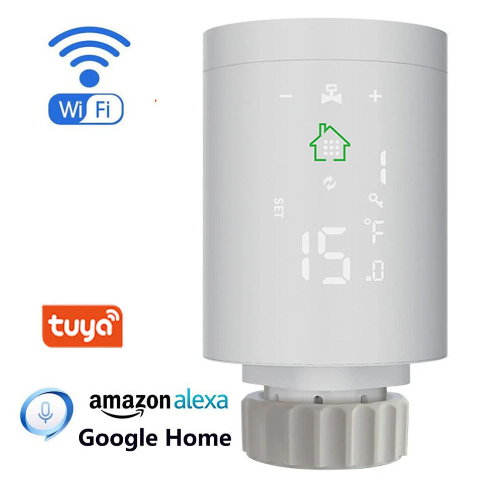 Tuya Zigbee Thermostat Valve Wifi Zigbee Radiator Actuator Zigbee Trv Wired Hub