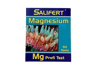 Salifert Profi Test Magnesium Mg bis zu 50 Tests für Süß und Meerwasser Aquarien