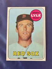 1969 TOPPS #311 SPARKY LYLE ROOKIE RC BOSTON RED SOX PITCHER  *FREE SHIPPING*