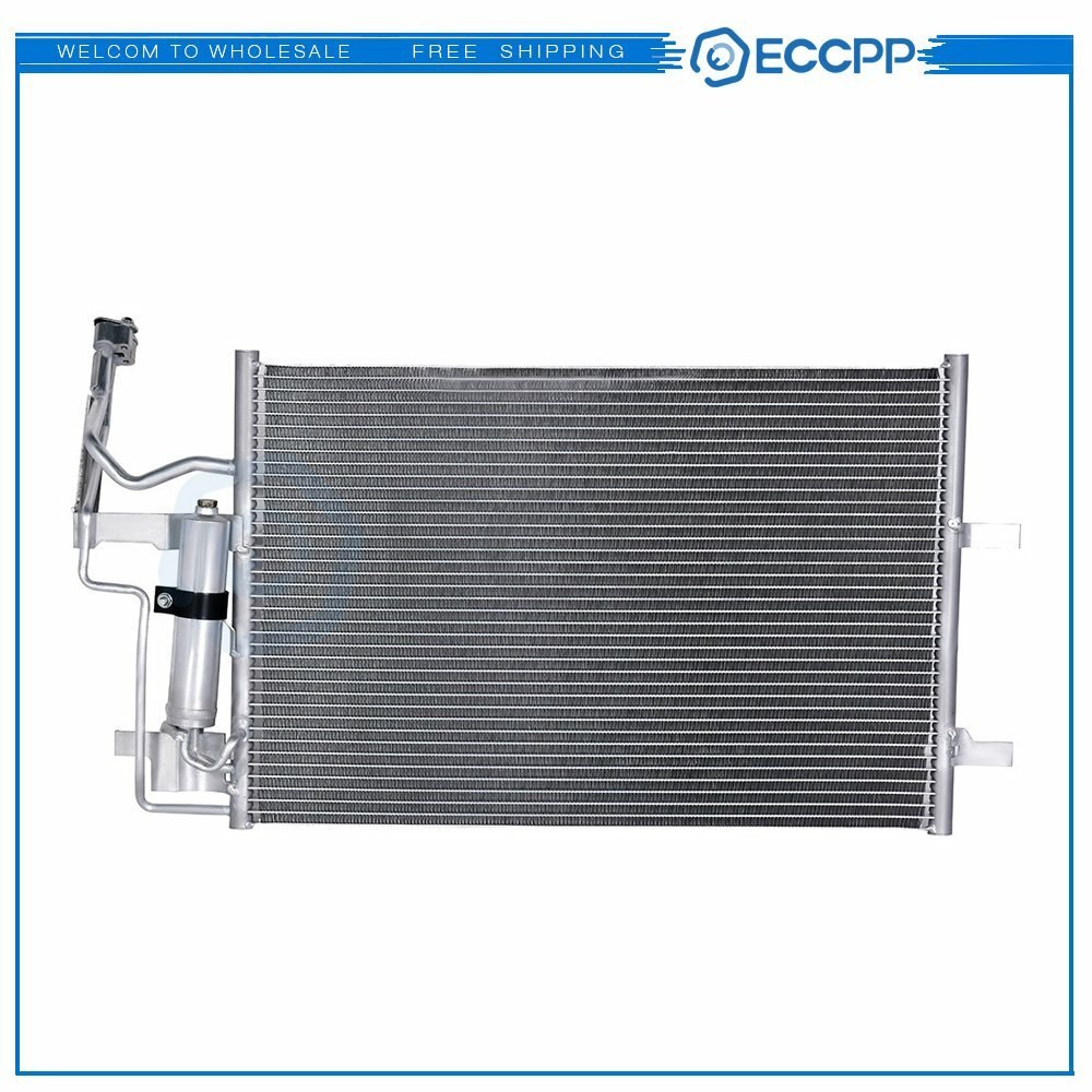 Aluminum AC Condenser For 2004-2006 Mazda 3 GS GX 2.0L 2004-2009 Mazda 3 S 2.3L
