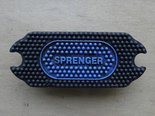 1x GOMMA BATTISTRADA HERM SPRENGER USATA MISURA 132mm NERO/BLU (146mm COMPLESSIVAMENTE)