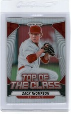ZACK THOMPSON 2020 PRIZM TOP OF THE CLASS SILVER PRIZM CARDINALS K3