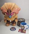 2023 Sn Diego Comic Con Yugioh Exodia Plush_King Of Games Mug_Coaster_In Tin Box