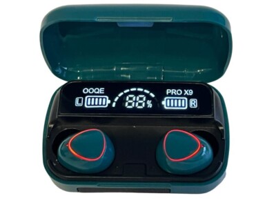 OOQE PRO X9 Drahtlose TWS-Ohrhörer Drahtlose Bluetooth-Ohrhörer - Grün