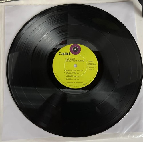 Grand Funk Railroad Live Album Double Vinyl LP 1970 Capitol Records SWBB-633 - Picture 4 of 12