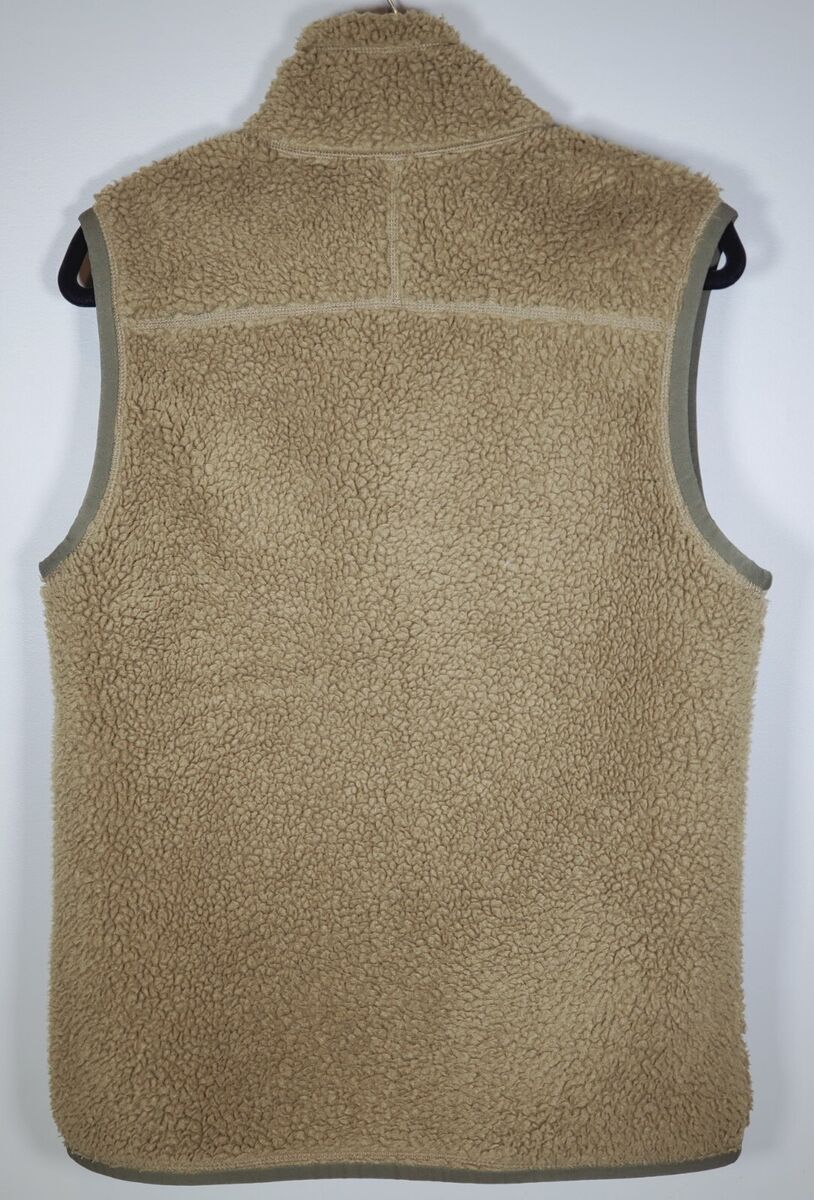 L.L. Bean Mountain Pile Sherpa Fleece Vest Full Zip 502429 L.L. Bean Mountain Pile Sherpa Fleece Vest Full Zip 502429