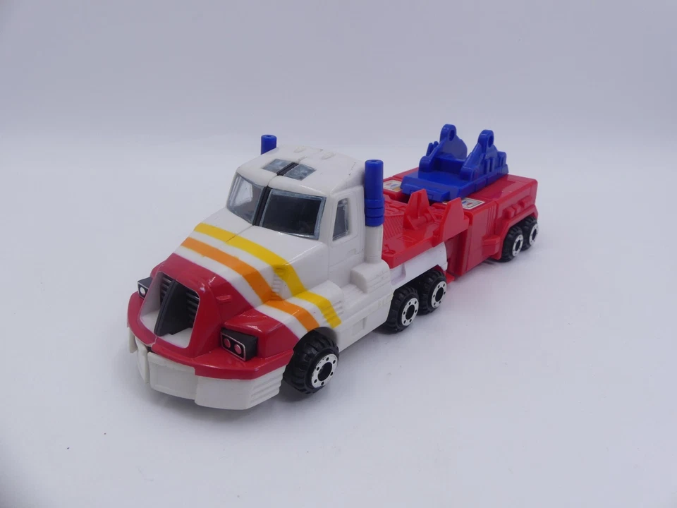 Transformers 1994 G2 Europe Combat Heroes SureShot Optimus Prime Missing Parts - Image 2 of 4