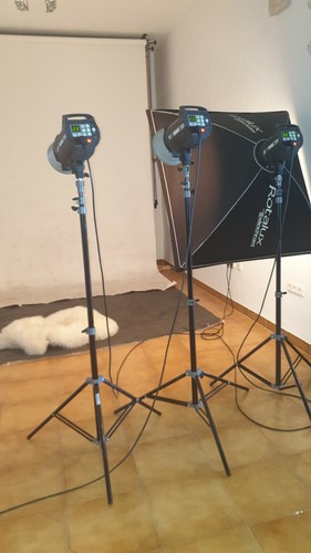 Estudio fotográfico completo - Kit de 3 Elinchrom BX500Ri más extras. - Imagen 6 de 12