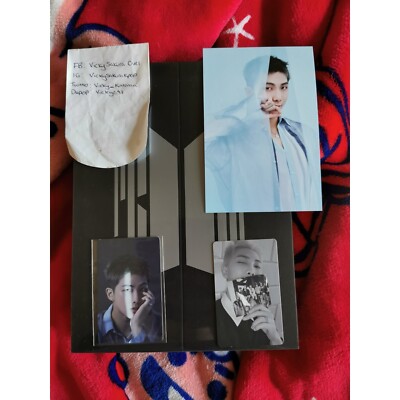 BTS Proof Standard Album & RM Namjoon Japan Fanclub Hologram Photocard + Poster