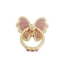 Universal 360 Rotating Finger Ring Stand Bling Holder For Cell Phone Butterfly