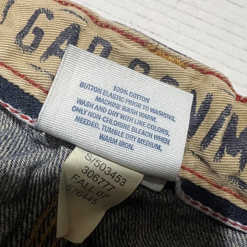 4 Vintage Gap Wrangler Kids Jeans Size 6 Regular Blue Black Denim Bottoms Pants - Picture 6 of 7