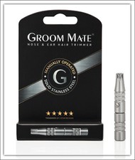 Best Selling Groom Mate Nose  Ear Hair Trimmer - Lifetime Guarantee - Stainless