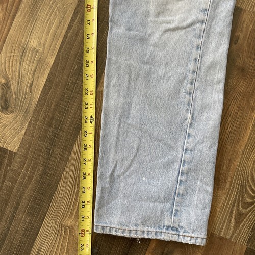 Levi's 501xx Made in USA Vintage Jeans (501-0000) Size W31 L32 Distressed - Picture 14 of 15