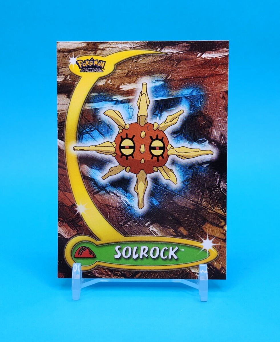 Pokemon Card - Solrock #68 - Advanced Challenge - Topps | eBay